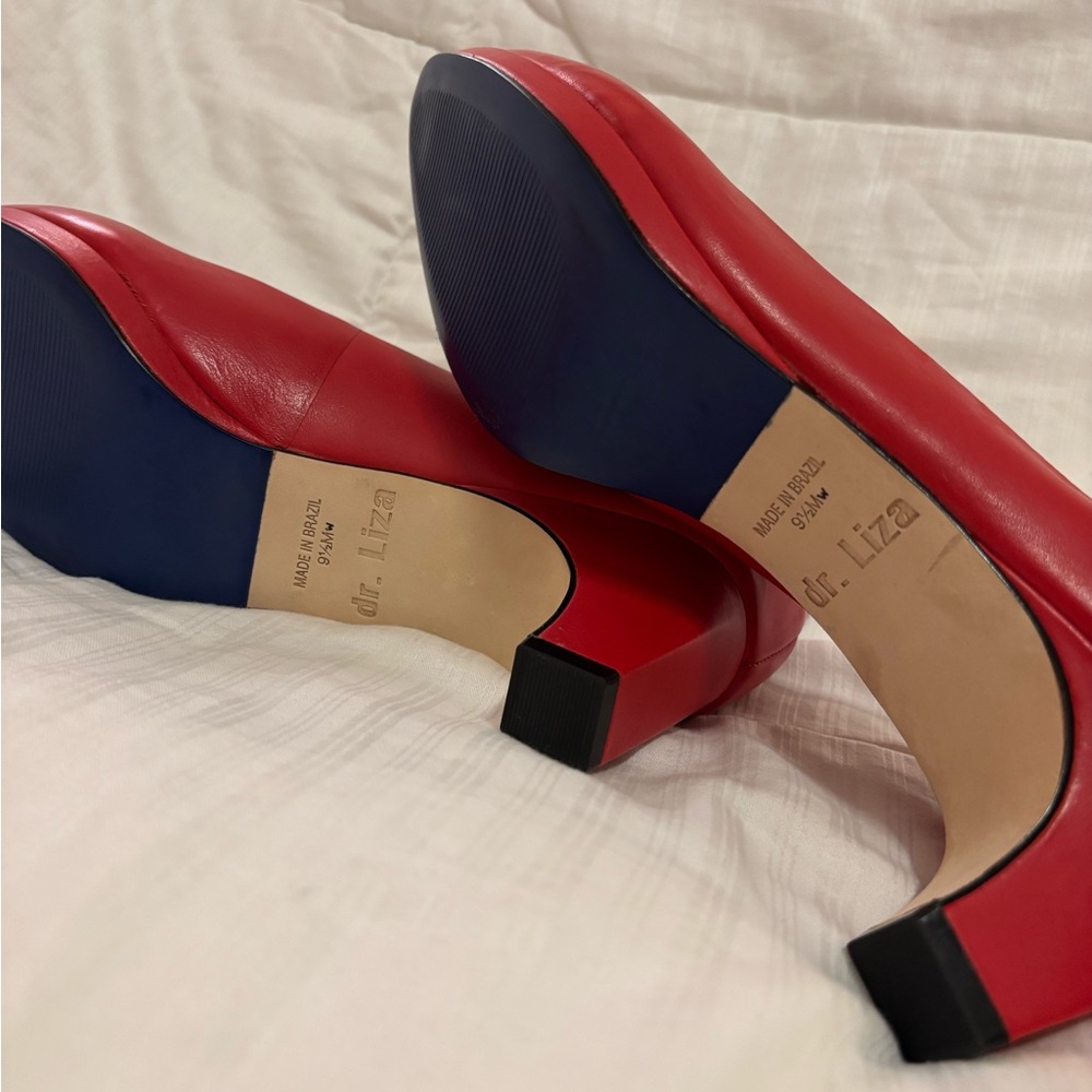 dr. LIZA Sneaker Pump in Apple Red - Picture 6 of 12
